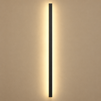 Modern Slim Linear LED Wall Sconce – IP65 Outdoor Waterproof Wall Light for Entryway, Patio & Garden