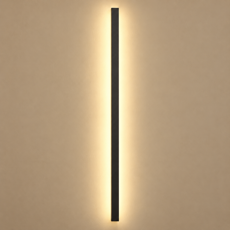 Modern Slim Linear LED Wall Sconce – IP65 Outdoor Waterproof Wall Light for Entryway, Patio & Garden