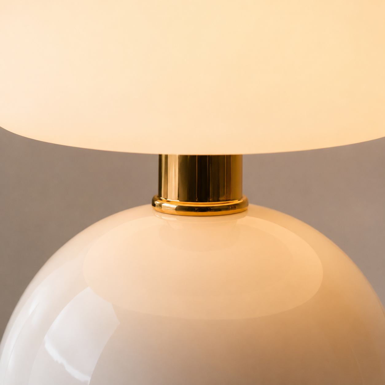 Modern Mushroom Table Lamp – Dimmable LED Bedside Lamp for Bedroom, Desk, Living Room & Office
