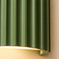 Nordic Fluted Column Wall Sconce – Sculptural LED Wall Light for Bedroom, Living Room & Dining Room