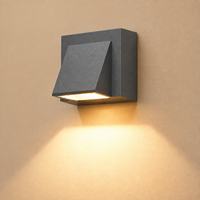 Modern Downward-Cast Outdoor Wall Sconce – IP65 Waterproof LED Wall Light for Entryway, Balcony & Garden