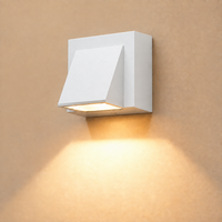 Modern Downward-Cast Outdoor Wall Sconce – IP65 Waterproof LED Wall Light for Entryway, Balcony & Garden