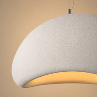 Modern Wabi-Sabi Stone-Form Pendant Chandelier – Minimalist LED Ceiling Light for Dining Room, Living Room & Bedroom