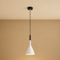 Modern Cone Pendant Light – LED Chandelier Hanging Lamp for Kitchen, Dining Room & Bedroom
