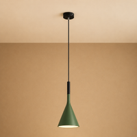 Modern Cone Pendant Light – LED Chandelier Hanging Lamp for Kitchen, Dining Room & Bedroom
