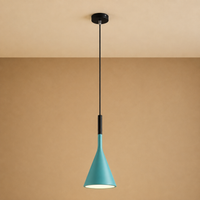 Modern Cone Pendant Light – LED Chandelier Hanging Lamp for Kitchen, Dining Room & Bedroom