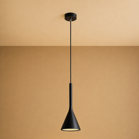 Modern Cone Pendant Light – LED Chandelier Hanging Lamp for Kitchen, Dining Room & Bedroom