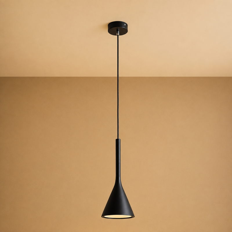 Modern Cone Pendant Light – LED Chandelier Hanging Lamp for Kitchen, Dining Room & Bedroom